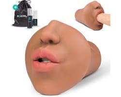 DailyPlay Pocket Pussy voor Man - Anouk – Blowjob Masturbator - TPE - Sex Toys Mannen en Koppels – Kunst Vagina - Nep Kut