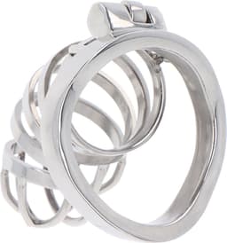 Hidden Desire - Extreme Chastity Cock Cage Metal — thumbnail 4