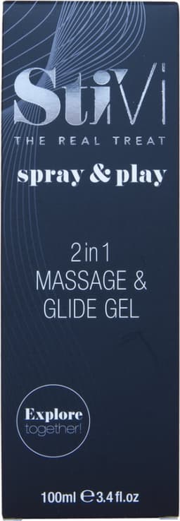 StiVi - Spray&Play 2in1 Massage & Glijmiddel - 100 ml — thumbnail 8