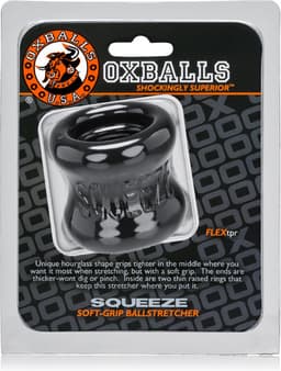 Oxballs - Squeeze Ballstretcher Zwart — thumbnail 2