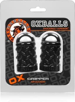 Oxballs - Gripper Tepelzuigers - Zwart — thumbnail 3