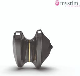 Mystim - Electrosex - Heart's Desire - E-stim Clitoris Opleg Vibrator - Zwart — thumbnail 5