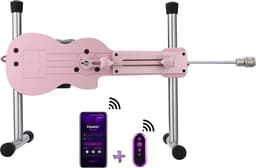 Pro Mini Seksmachine Smart App met dildo en afstandsbediening Roze — thumbnail 21
