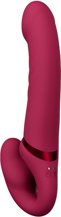 Lovense - Lapis Strapless Strap-on Vibrator - Roze — thumbnail 9