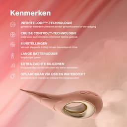 LELO DOT Cruise – Clitorale Vibrator – Elliptische Beweging – Cruise Control – Peach Please — thumbnail 6