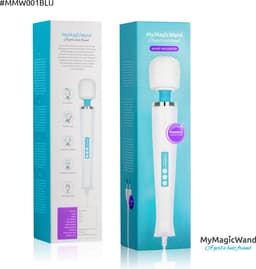 MyMagicWand - Magic Wand Vibrator - Ook Voor Massages - Oplaadbaar - Wandvibrator - Vibrator - Vibrators voor Vrouwen - Sex Toys voor Vrouwen - Vibrators - Blauw — thumbnail 21