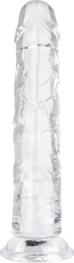 Jelly Dildo zonder ballen - 18 cm — thumbnail 2