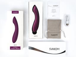 Svakom - Amy 2 - Flexibele G-Spot Vibrator - Paars — thumbnail 11