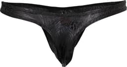 Cut4Men - Kanten Herenstring met Penis Pouch - Leopard Zwart L — thumbnail 5