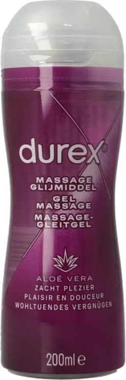 Durex Massage Olie en Glijmiddel - Aloë Vera - Waterbasis - 200 ml — thumbnail 15