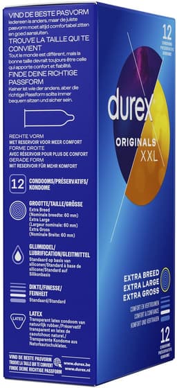 Durex - Originals XXL Condooms 12 st. — thumbnail 10