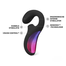 LELO ENIGMA Cruise – Sonische Vibrator – Dubbele Stimulatie – Waterdicht – Black — thumbnail 5
