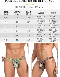 Tanga Heren Hot Waist String Luipaard Draad Slip Katoen Lichtgewicht Oversized Jockstrap G-String Onderbroek Mini Slip Mankini Ondergoed — thumbnail 2