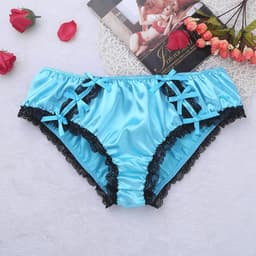 Herenslips Satijnen Tanga Voor Mannen - Lingerie en Erotisch Ondergoed M-XL — thumbnail 5