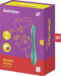 Satisfyer, multifunctionele vibrator, 'Elastic Game', meer dan 16 gebruiksmogelijkheden, waterdicht, oplaadbaar, huidvriendelijke siliconen — thumbnail 4