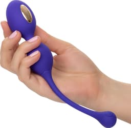 CalExotics - Estim Dual Kegel Exerciser - Balls Blauw — thumbnail 5