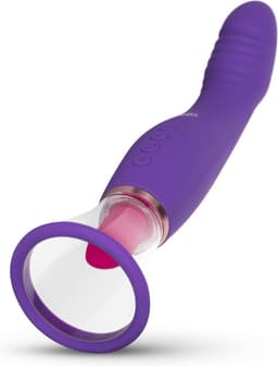 EasyToys - Pleasure Pump met G-Spot Vibrator - Vibrators voor Vrouwen - Clitoris Zuiger - Clitorispompen - Sex Toys voor Vrouwen - Vibrators - Seksspeeltjes - Clitoris Stimulator - Paars — thumbnail 9