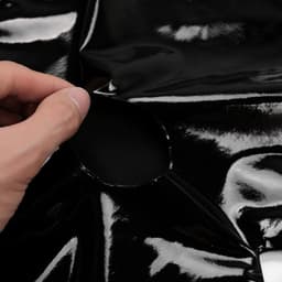 Glanzende Latex Look Korte Heren Boxer Shorts Natte Look Sexy Lingerie Clubwear — thumbnail 1