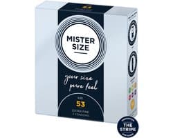 MISTER SIZE 53 Ultra Dunne M condooms (3 pack)