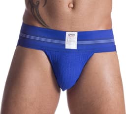 Set van 1 Atletische Jockstrap voor Heren - Klassieke Sportondergoed met Brede Tailleband — thumbnail 2