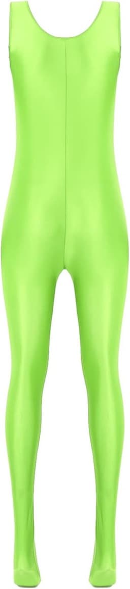 Glanzende Nauwsluitende Jumpsuit voor Dames in Natte Look Bodysuit — thumbnail 5
