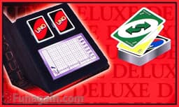Uno Deluxe Spel - Luxe Opslagdoos met Kaarttray, Scoreblad en Potlood — thumbnail 3