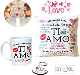 Luxe Cadeauset: Kussen met Vulling, Mok en Sleutelhanger voor Valentijnsdag en Jubileum — thumbnail 7