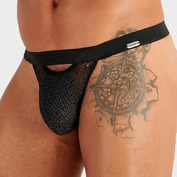 WOH heren microfiber G-string night universe zwart — thumbnail 2