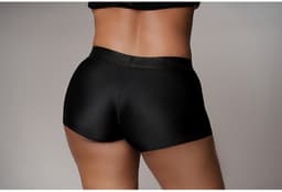 Shots - Ouch! OU825BLKXLXXL1 - Vibrating Strap-on Boxer - Black - XL/XXL — thumbnail 8
