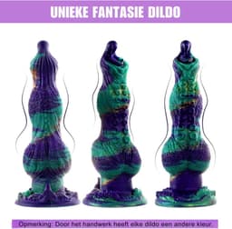 Draken Dildo - Fantasy Dildo - Dildo XXXXL Extreme - Animal Dildo - XXL Dildo Exstreem Groot – Dragon Dildo Groot - XXXL Dildo - Waterdicht - 25cm - Discreet Verzonden — thumbnail 2
