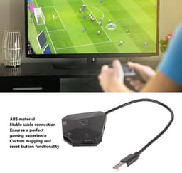 Dailygoody - Toetsenbord-muisadapter - Plug and Play - Verbeterde Game-ervaring - Duurzaam - Voor FPS RTS-games - Geschikt voor gamers - Model... — thumbnail 3