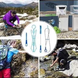 Reinigingsset Drinkzak - Waterblaas Cleaner - Outdoor Hygiëne - Volledige Set - 39x13x7 cm - Meerkleurig — thumbnail 2