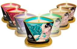 Shunga - Massagekaars Eiland Bloesem 170 ml — thumbnail 6