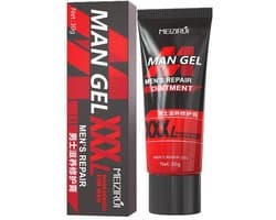 MEIZIRUI | Penis Vergroting Gel | Intieme Gel | Peniscrème - Penis Vergrotende Crème - Penisvergroting - Langere en Dikkere Penis - Penisverlening - Penisgroeiolie - Vergroten van Penis - Langere Erecties | Glijmiddel | Natuurlijke Ingrediënten