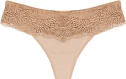Esotiq Khloe - Damesstring - Bruin - Maat S — thumbnail 1