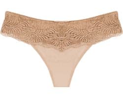 Esotiq Khloe - Damesstring - Bruin - Maat S