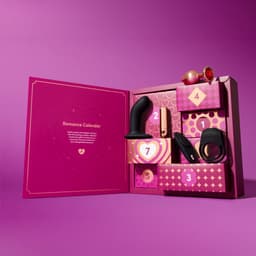 Erotische 7-daagse adventskalender voor koppels - Romance-geschenkset van Lovehoney x We-Vibe - 7 ondeugende verrassingen - We-Vibe Moxie+ slipvibrator, vibrerend eitje, penisring, prostaatstimulator - ondeugend kerstcadeau — thumbnail 2