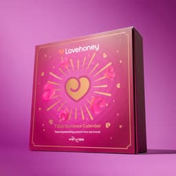 Erotische 7-daagse adventskalender voor koppels - Romance-geschenkset van Lovehoney x We-Vibe - 7 ondeugende verrassingen - We-Vibe Moxie+ slipvibrator, vibrerend eitje, penisring, prostaatstimulator - ondeugend kerstcadeau — thumbnail 5