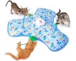 Kattenspeelgoed met veerautomaat, oplaadbaar