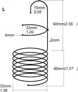 Urethra Sound van Roestvrij Staal – Gladde Penis Plug Dilatator voor Mannen, Gepolijste Metalen Urethra Strecher, Volwassen Speelgoed voor Stimulatie en Orgasme (32mm) — thumbnail 3