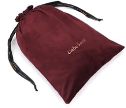 Liebe Seele - Wine Red Fluwelen Storage Bag - Opbergtas - Langwerpig — thumbnail 1