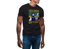 Vintage Heren T-Shirt voor Bartenders