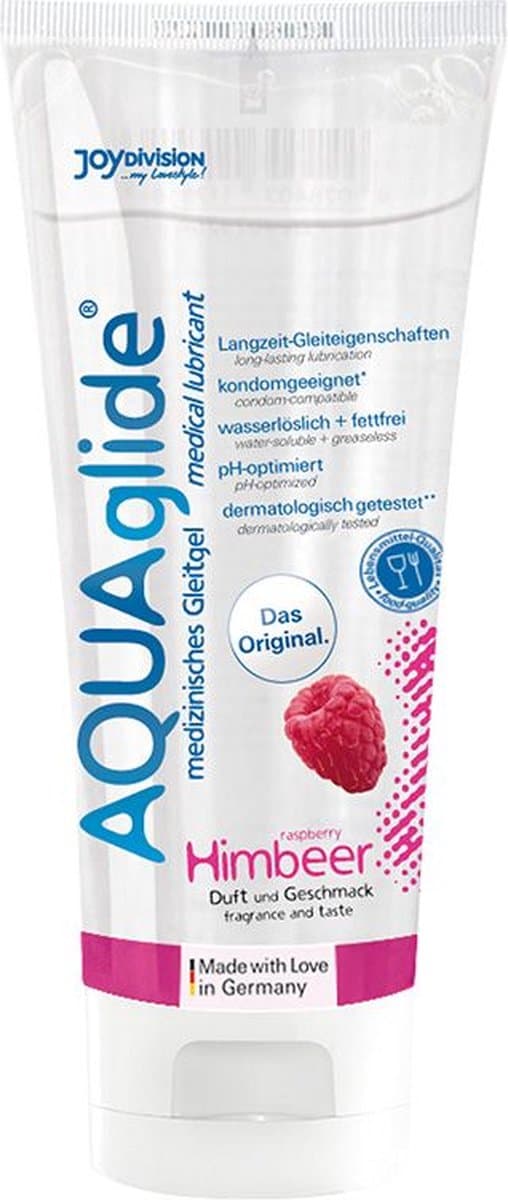 Joydivision - AQUAglide - Glijmiddel Frambozen - 100 ml — afbeelding 1