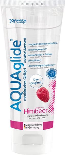 Joydivision - AQUAglide - Glijmiddel Frambozen - 100 ml — thumbnail 1