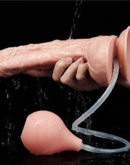 Realistische Spuitende Dildo – 23 cm — thumbnail 11