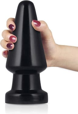 Lovetoy - Anal Shocker - King Size Buttplug - 19 x 7 cm - Zwart — thumbnail 3