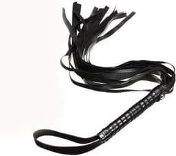 BDSM 10-Delige Bondage Set Met Zweep En Handboeien - Sex toys - Bdsm Set - Bondage Set - Zwart — thumbnail 6
