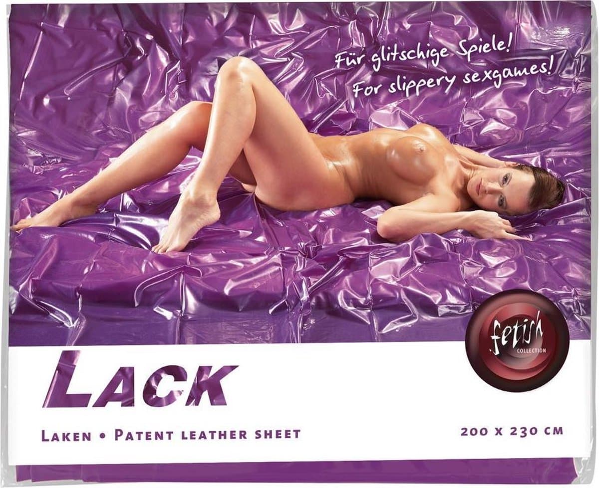 Lak laken Paars — afbeelding 1