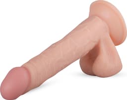 Felix Realistische Dildo Met Balzak - 22 cm — thumbnail 4