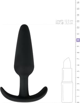 EasyToys - Grote Buttplug met Handvat - Buttplugs - Anal Plug - Sex Toys voor Vrouwen en Mannen - Seksspeeltjes - Zwart — thumbnail 5